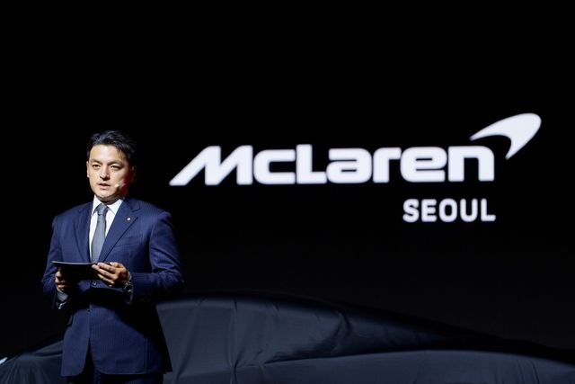 맥라렌 리론칭 브리타니아오토 권혁민 대표이사/사진=맥라렌 서울