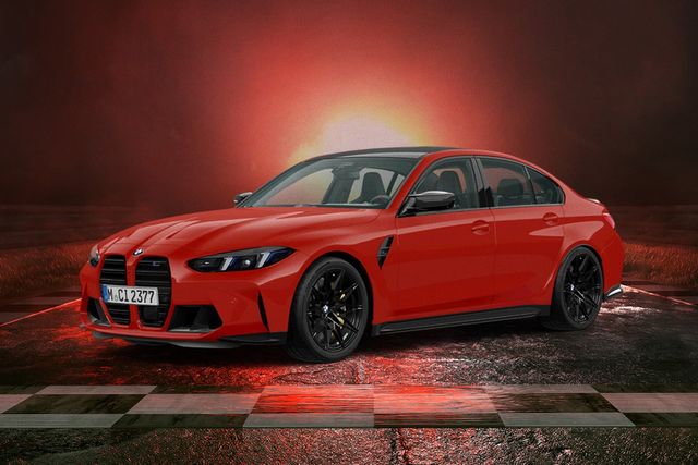 M3 컴페티션 M xDrive 파이어 레드 에디션/사진=BMW 코리아