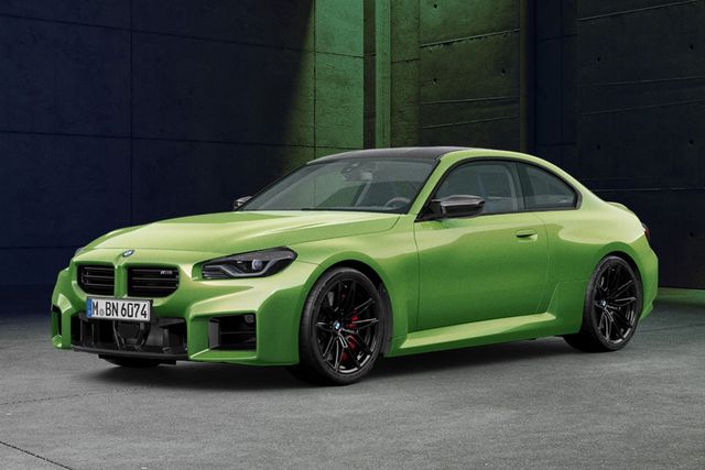 M2 쿠페 자바 그린 에디션/사진=BMW 코리아