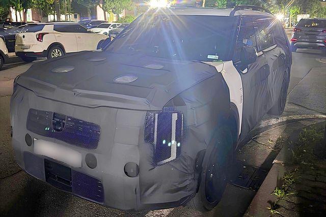 기아 신형 텔루라이드 스파이샷 /사진=테슬라 클럽 코리아