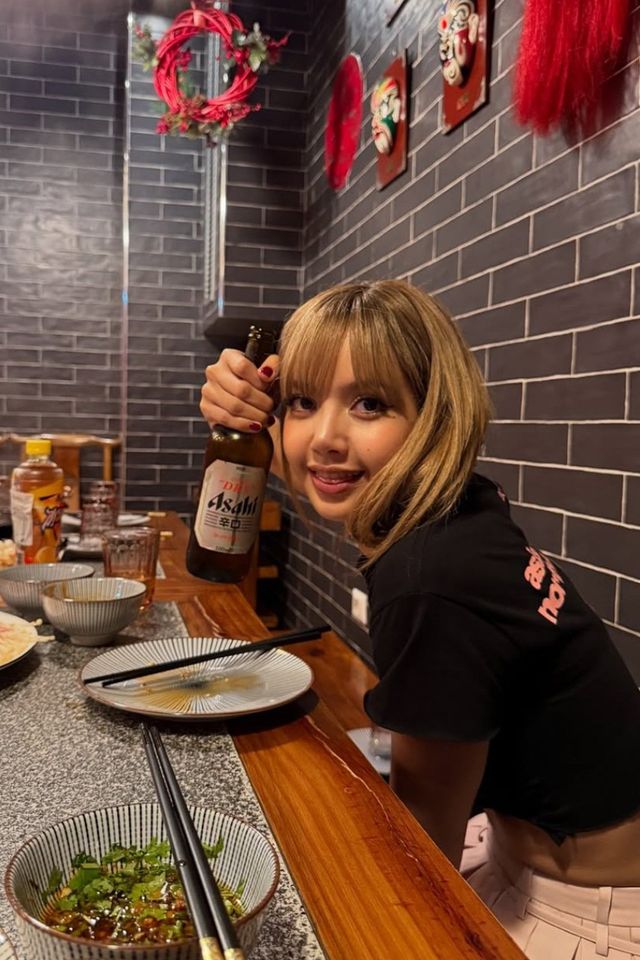 블랙핑크 리사가 밀라노 공연을 마치고 사진을 공개했다. /사진=리사 SNS