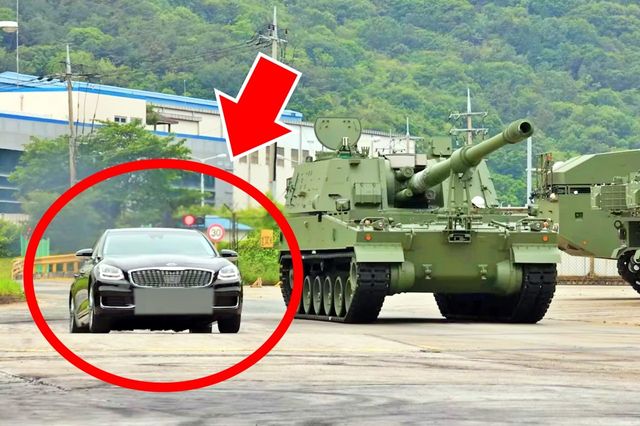 기아 구형 K9과 K9 자주포 /사진=유튜브 '방위사업청'