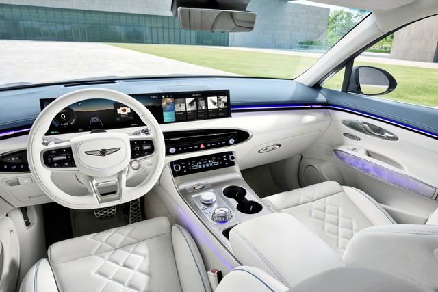 ▲신형 GV70 전기차(사진=제네시스)