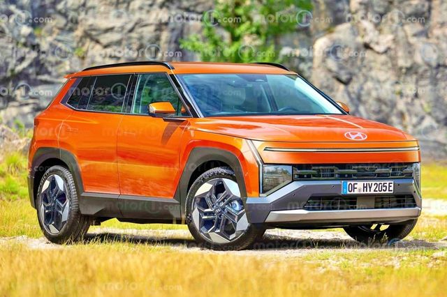 현대 차세대 투싼 예상도 /사진=Motor1