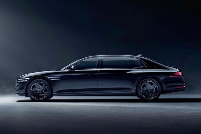 G90 LWB 블랙 에디션 /사진=제네시스