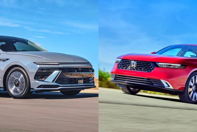 현대 쏘나타, 혼다 어코드 /사진=각 브랜드