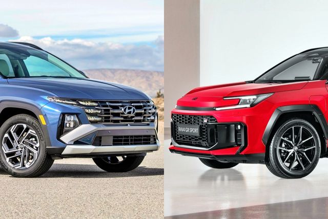 현대 투싼, 토요타 RAV4 /사진=각 브랜드