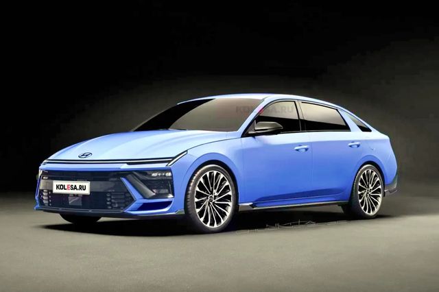 현대 차세대 아반떼 예상도 /사진=kolesa