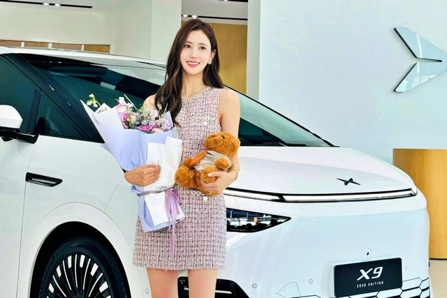 이다해가 직접 구매한 샤오펑 X9&nbsp;/사진=이다해 SNS