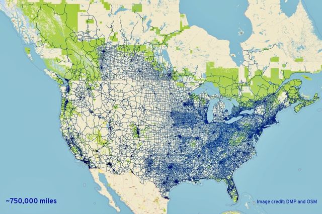 북미 슈퍼크루즈 사용 가능 범위 /사진=GM