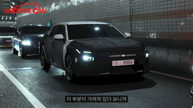 차세대 아반떼 스파이샷 /사진=유튜브 '숏카 SHORTS CAR'