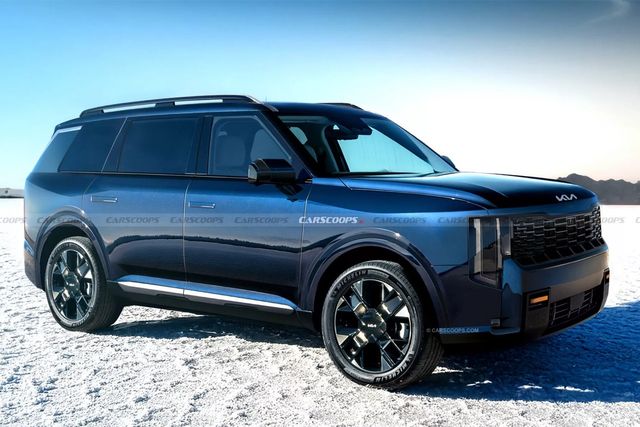 기아 텔루라이드 예상 디자인 /사진=Carscoops