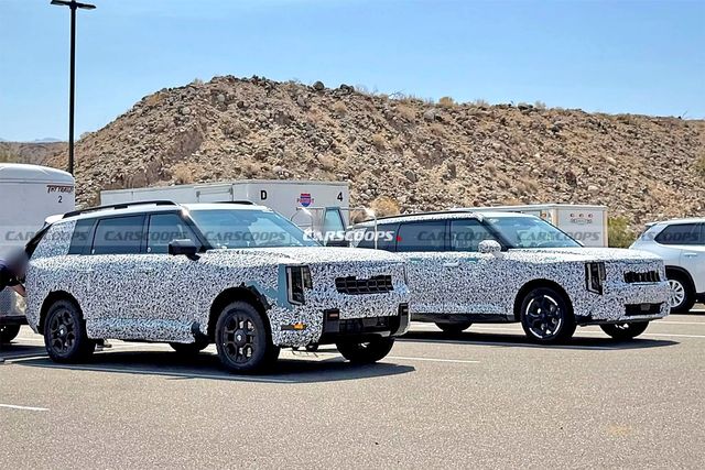 기아 텔루라이드 /사진=Carscoops