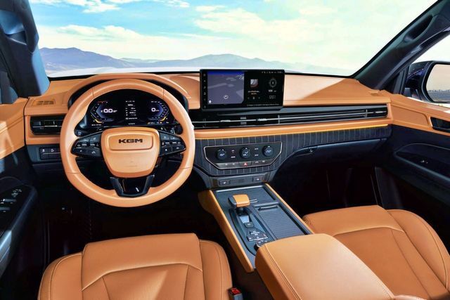 무쏘 2.0 가솔린 /사진=KGM