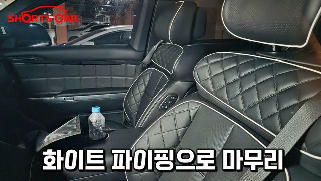 제네시스 GV90 코치도어 모델 테스트카 스파이샷 /사진=유튜브 '숏카 SHORTS CAR'