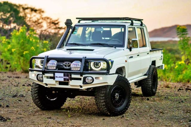 토요타 랜드크루저 70 시리즈 튜닝카 /사진=블랙박스 커스텀 4x4