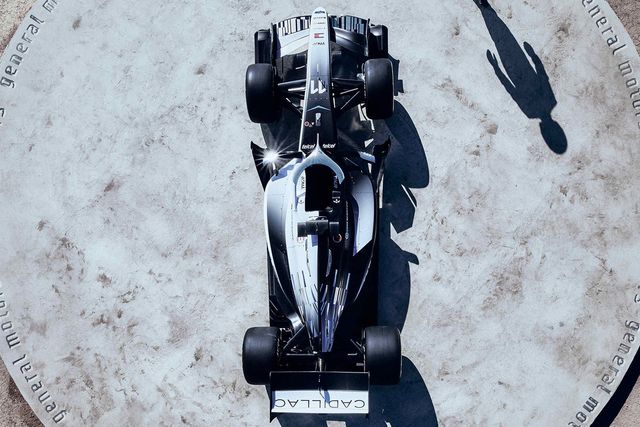 캐딜락 F1 팀의 첫번째 경주차 /사진=한국 GM