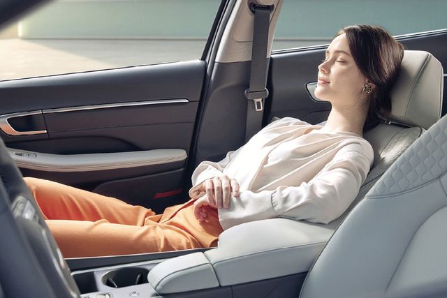 릴렉션 컴포트 시트를 장착한 쏘나타 /사진=현대차