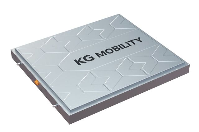 ▲토레스 EVX의 LFP 블레이드 배터리(사진=KG모빌리티)