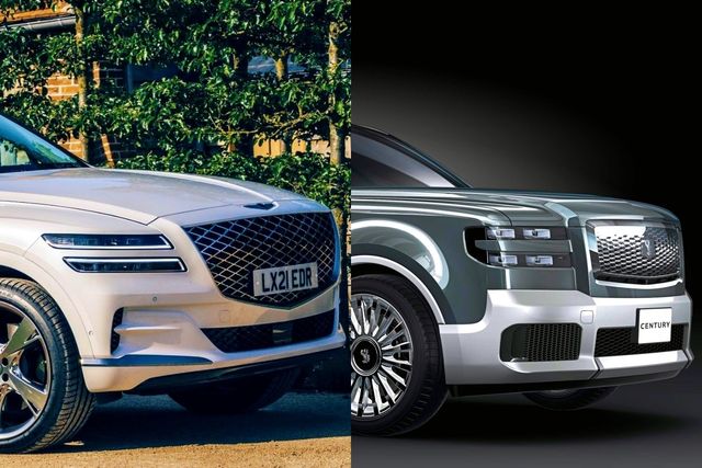 전기형 GV80, 센추리 SUV /사진=제네시스, 토요타