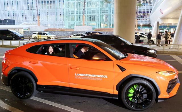 람보르기니 우루스 SE에 탄 김길리 /사진=연합뉴스