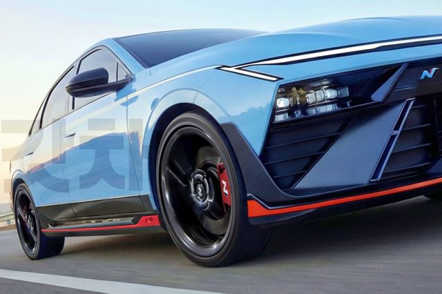 현대 차세대 아반떼 N 예상도 /사진=갓차, KoreanCarBlog