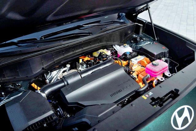 현대 팰리세이드 하이브리드에 적용된 2.5 가솔린 터보 엔진 기반 하이브리드 /사진=HMG 저널