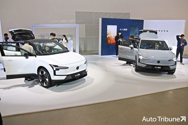 볼보 EX30 출시 현장/사진=최현진 기자