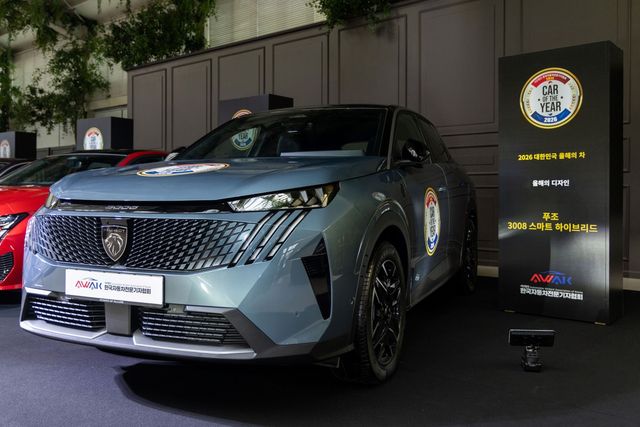 AWAK 선정 올해의 디자인 부문 수상 푸조 3008 /사진=스텔란티스코리아