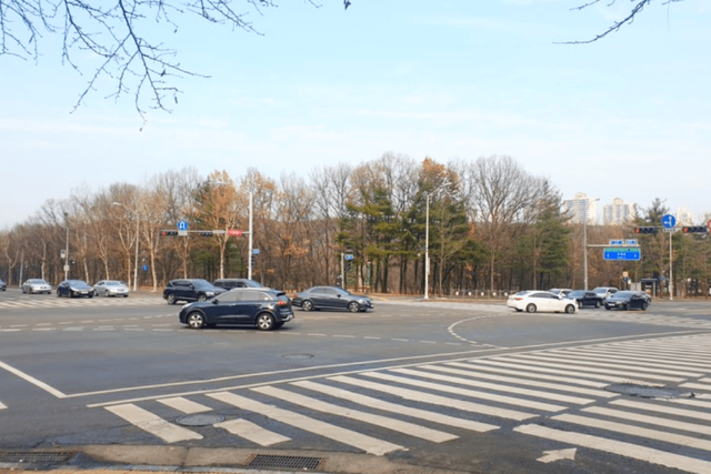 참고사진, 성남시 분당구 샛별마을 사거리 /사진=경찰청