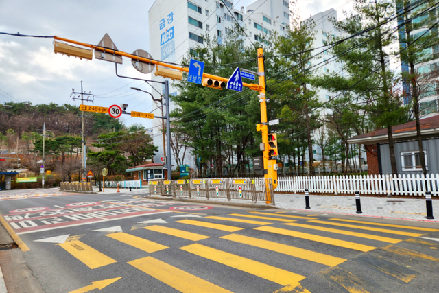 어린이 보호구역 /사진=용인시
