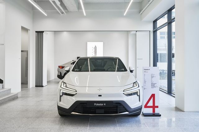 스페이스 대구에 전시된 폴스타4 /사진=폴스타코리아