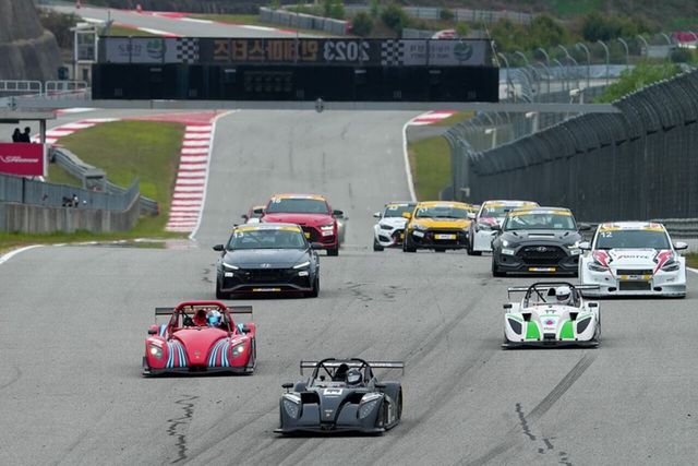 ▲인제 마스터즈 경기 모습(사진=인제스피디움)