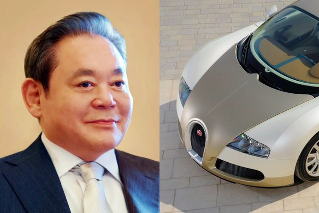 故 이건희 삼성그룹 선대 회장, 베이론 /사진=삼성전자, 부가티