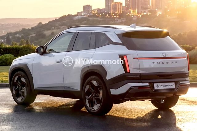 현대 신형 투싼 예상도 /사진=유튜브 '뉴욕맘모스'