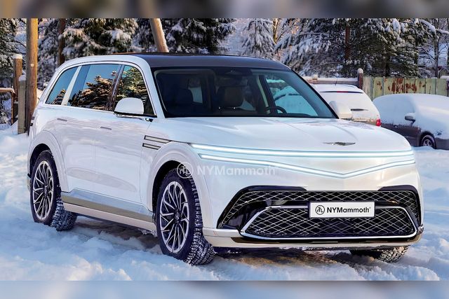제네시스 GV90 예상도 /사진=유튜브 '뉴욕맘모스'