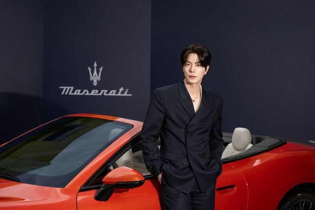 그레칼레 홍보대사로 활동중인 홍종현 /사진=마세라티 코리아