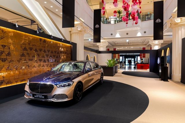 마이바흐 익스클루시브 라운지 팝업 매장 /사진=한성자동차