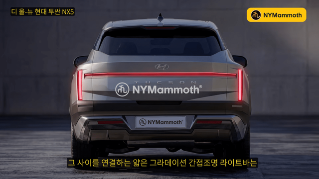 현대 투싼 풀체인지 예상도 /사진=유튜브 'NYMammoth l 뉴욕맘모스'