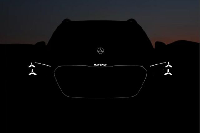 신형 마이바흐 GLS 티저 영상 중 일부 /사진=인스타그램 'mercedesmaybach'
