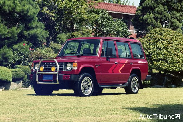 ▲한때&nbsp;지프로 불렸었던&nbsp;SUV, 현대 갤로퍼(사진=현대자동차)