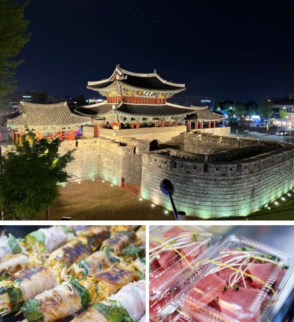 온라인 커뮤니티 (왼아-야채뚱땡, 오아-참치포차 참치회)