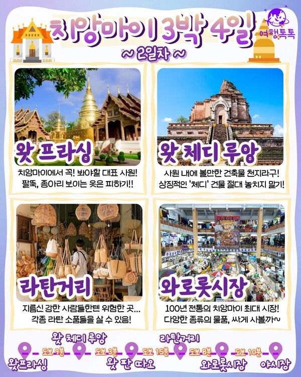 치앙마이 여행코스 / ⓒ여행톡톡