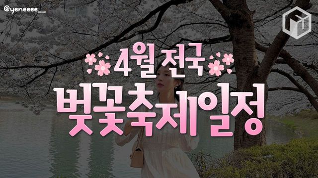 2025 전국 벚꽃축제 일정 총정리 / ⓒ여행톡톡