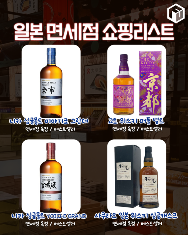 ⓒ여행톡톡 / 2025 일본 면세점 쇼핑리스트