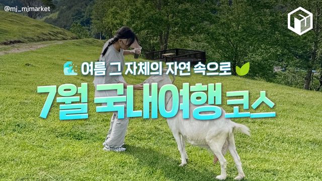 2025 7월 국내여행지 추천 / ⓒ여행톡톡