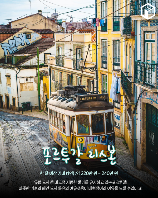 ⓒ여행톡톡 / 한달살이 해외여행지 추천