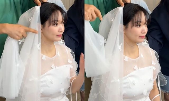 신민아, 결혼 준비 시작...김우빈도 반할 웨딩드레스 자태