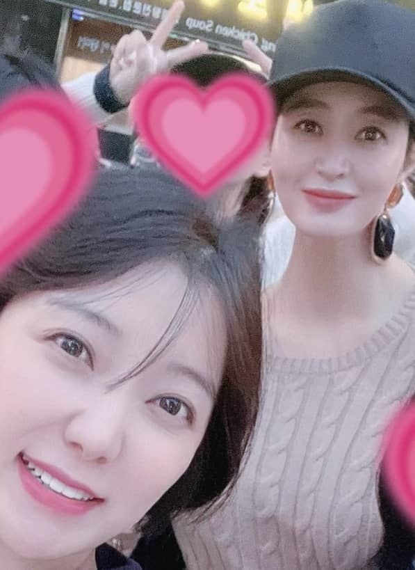 하지영과 김혜수 사진 / 출처 - 하지영 인스타그램