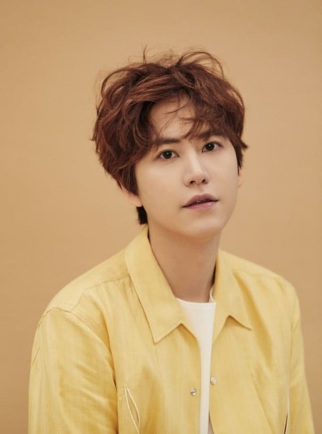 슈퍼주니어 규현이 20일 오전 서울 마포구 중소기업 DMC 타워에서 열린 JTBC '싱어게인3-무명 가수전' 제작발표회에 참석하고 있다. 출처-레이블SJ